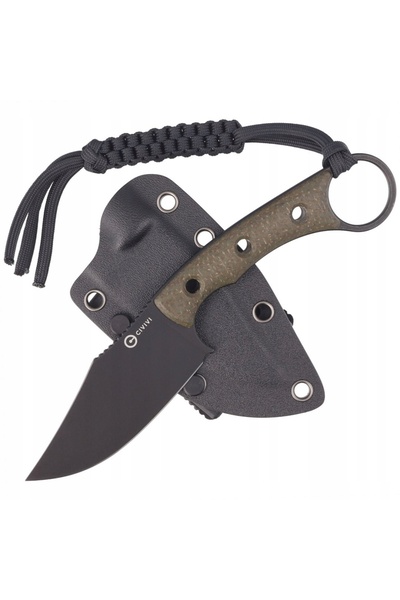NO BRAND Civivi Midwatch Verde Burlap Micarta Cuțit C20059B-3