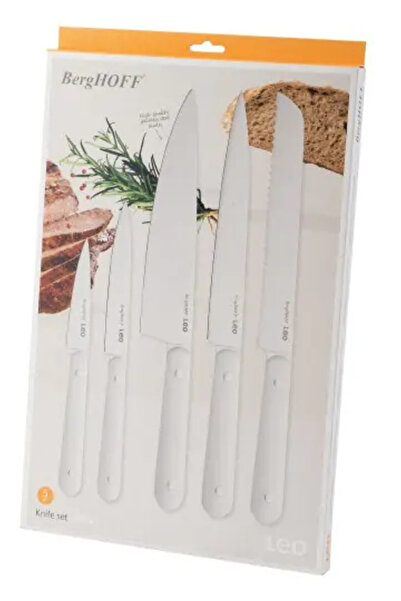 NO BRAND Set de cuțite BergHOFF Spirit Leo, 5 piese, din oțel inoxidabil