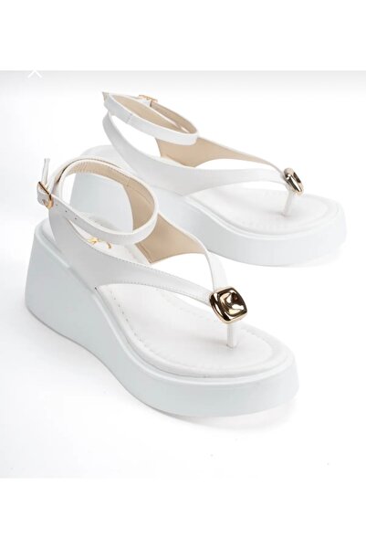 Trendline Women's Wedge Heel Flip-Flops with Soft Sole Sandals