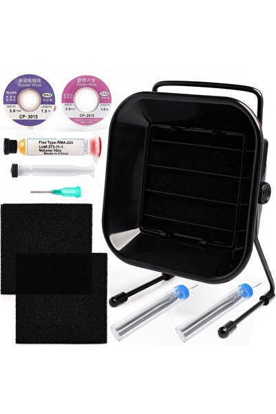 TECHREBAL Extractor de fum 493 16W + filtru + 2x sită + 2x împletitură