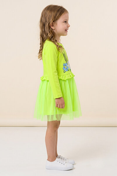 CRASSİ Girl's Dress Floral Stones
