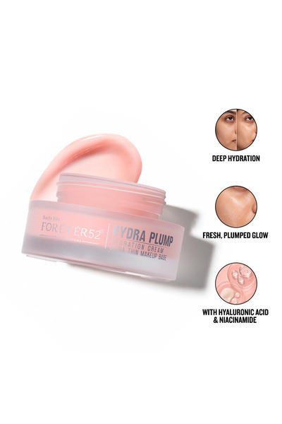 Forever52 Hydra Plump Hydration Cream Ultra Thin Makeup Base with Hyaluronic ...