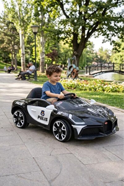 Tıfıl Toys Polis Style 4x2 12V Akülü Uzaktan Kumandalı Emniyet Kemerli 4x Süs...