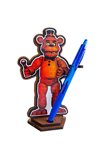 OEM Figurină Fnaf Freddy Five Nights at Freddys, 15 cm, lemn