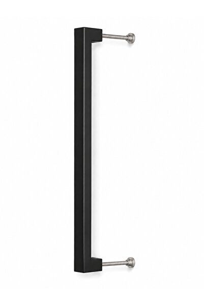 Condi Collection 001KS مقبض سحب ثابت أسود 65 سم من الفولاذ المقاوم للصدأ 40X2...