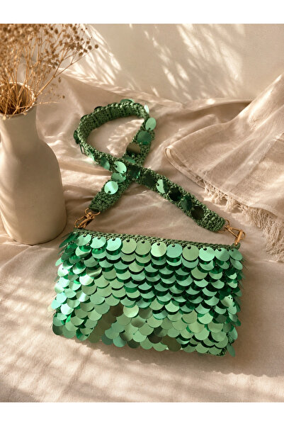 ARTTMACRAME حقيبة نسائية محبوكة يدويًا