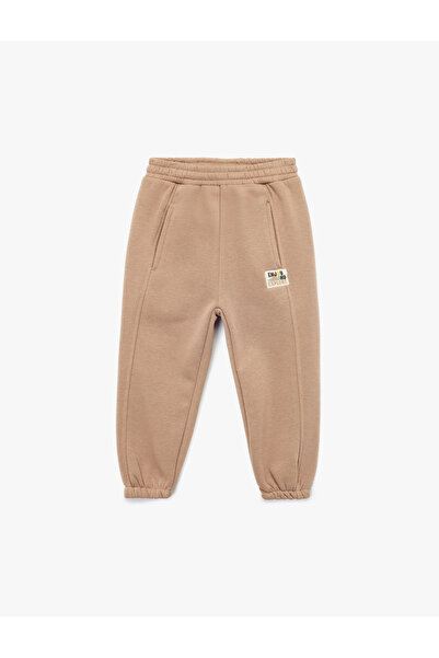 Koton Oversize Balloon Form Jogger Sweatpants with Ribbon Detail