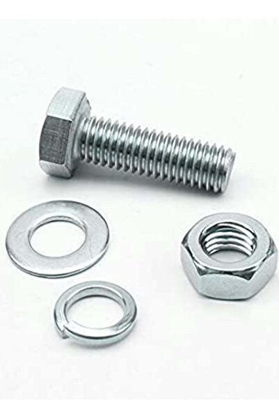 Duravel Nuts and Bolts Set 15 pcs-Stainless Steel A2 Bolt, Nuts, Plain washer...