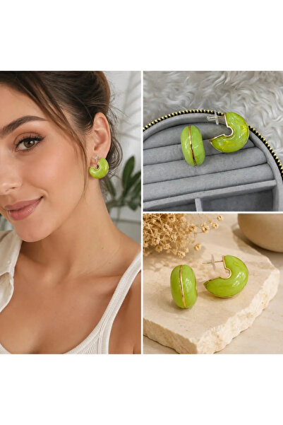Bozhi Earrings Steel Minimal Elegance