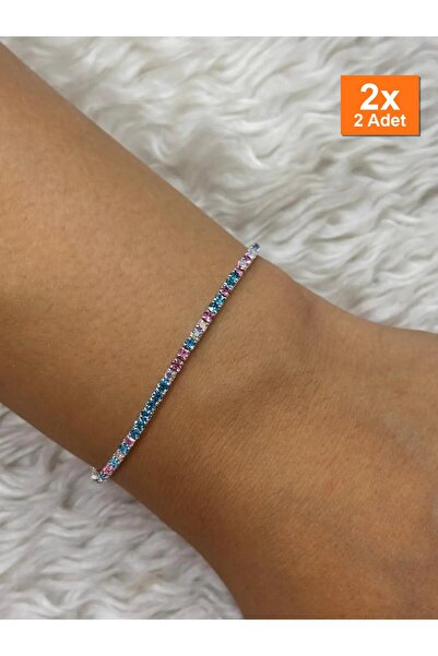 Bozhi Bracelet Steel Blue Elegant Gift