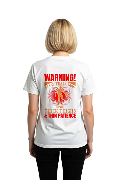 PayBuy Tricou cu imprimeu pentru femei, pentru mama de baschet, 100% bumbac, ...