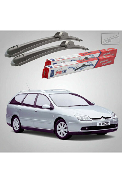 TEAMCAR Windshield wipers Citroën C5 Break Gen 1 (DE) Estate 2003-2004 | Fron...