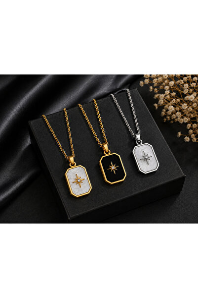 CAXBERN 3-Piece Pole Star Necklace