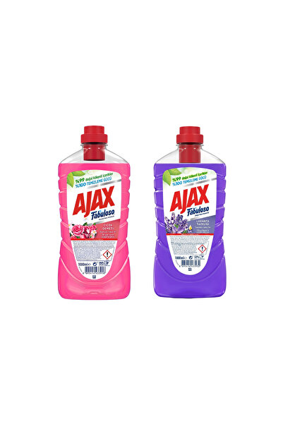 Ajax FABULOSO ÇİÇEK DEMETİ&LAVANTA TAZELİĞİ YÜZEY TEMİZLEYİCİ 1000ML 1X1