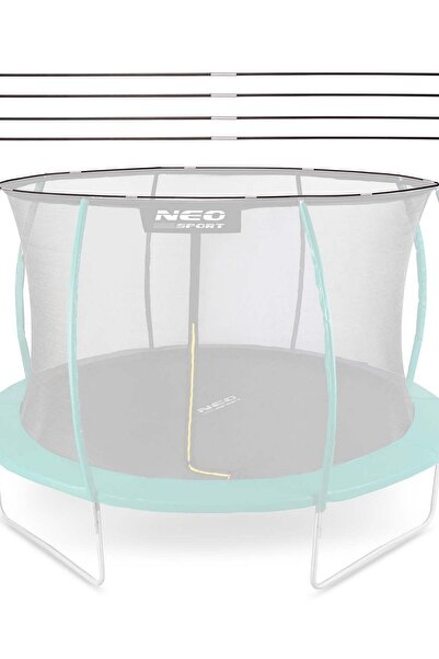 Neo-Sport Plasă de siguranță pentru trambulină, tip C, 252cm 8ft