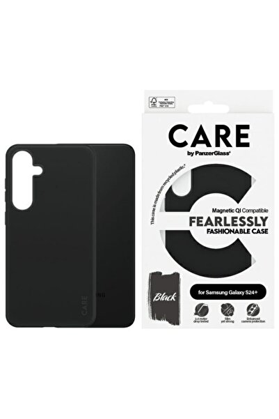 CARE by PanzerGlass® CARE by PanzerGlass Fashion QI Case Sam S24+ μαύρο 1167