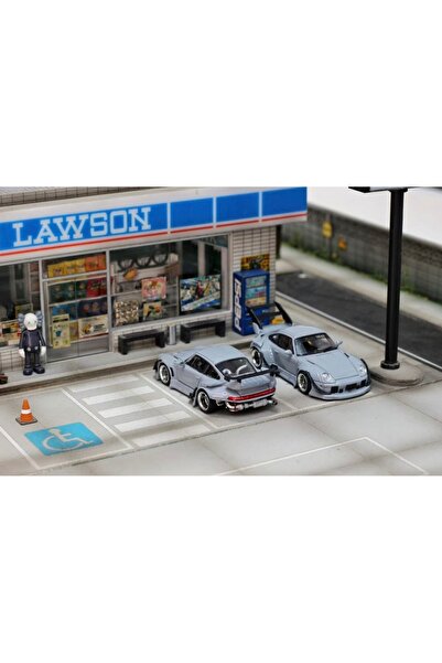 Generic Brand Street Weapon Porsche Rwb 993 Cement Gray