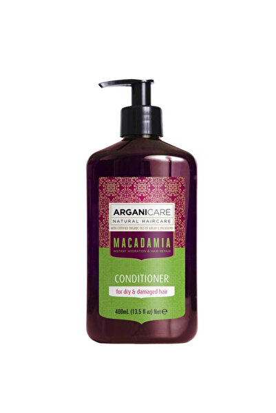 Arganicare Balsam Ultra Hranitor cu Ulei de Macadamia pentru Par Uscat si Det...