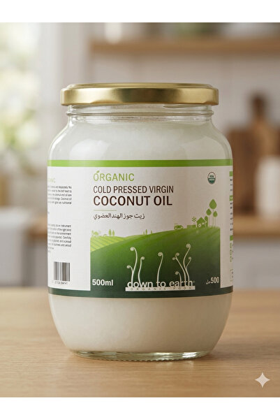 Down To Earth Organic Extra Virgin Coconut Oil 500ml