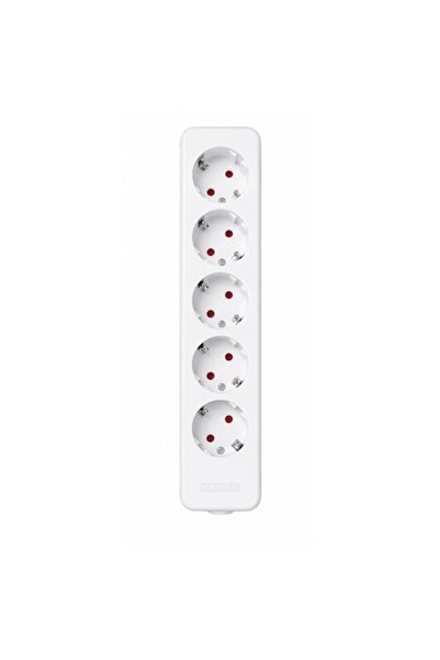 JS Priză multiplă cu 5 posturi, fără cablu, fără întrerupător, 16A, 250V