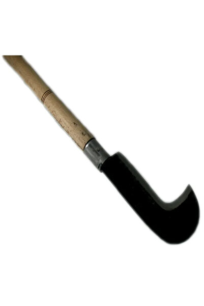 KRM Ahşap Saplı Yatağan Tahra Orak 63 Cm - Arpa Hasadı KRM