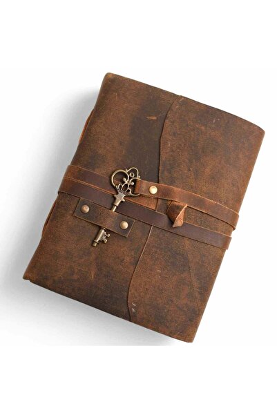 craftmystic Jurnal Vintage incuietoare cheie inima -Eleganta si Intimitate