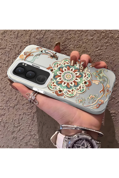 CHICASELUX حافظة هاتف من السيليكون متوافقة مع Vivo Y31/Y21D بتصميم تقليدي من ...