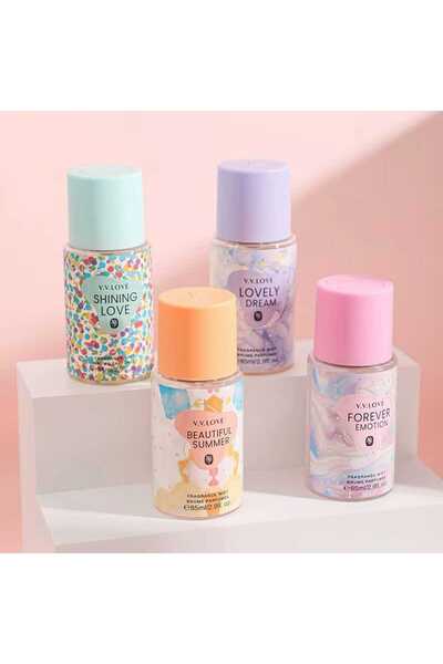 V.V LOVE Set spray parfumat corp 9058-10 4 arome V.V. Love mini fragrance mis...