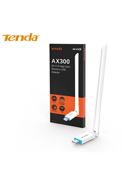 Tenda Adaptor USB Wireless U2 AX300 Wi‑Fi 6 cu Câștig Ridicat