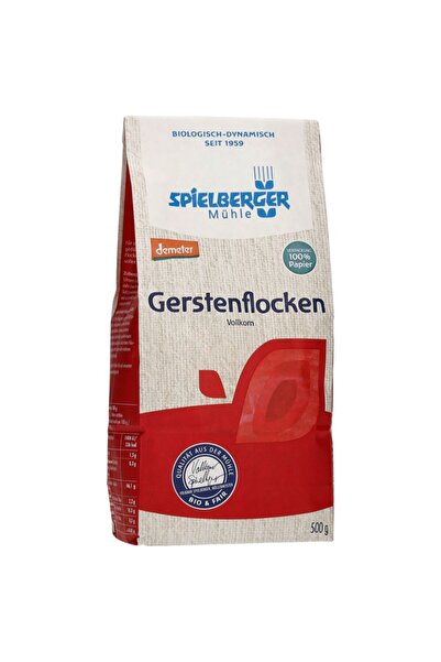 Spielberger Demeter fulgi de orz integrali bio, 500g