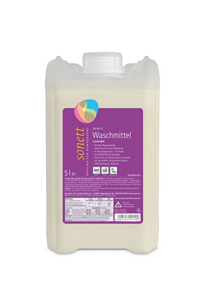 Sonett Detergent lichid universal cu lavandă organică, 5L