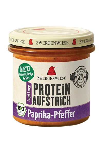 Zwergenwiese Cremă proteică întregătoare cu lupină organică, piper și ardei i...