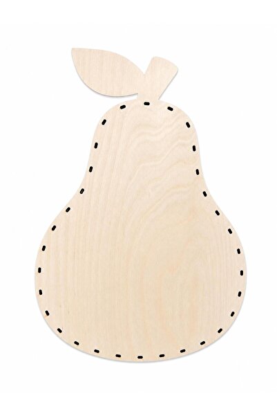 aladepo Armut Model (35X25 cm) Birch Plywood Rattan 4 mm Water Resistant 1. C...