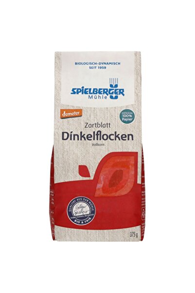 Spielberger Fulgi de spelt integral organic Demeter, 375g