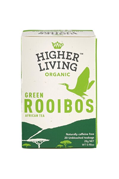 HIGHER LIVING Ceai verde rooibos 20 plicuri bio, 28g