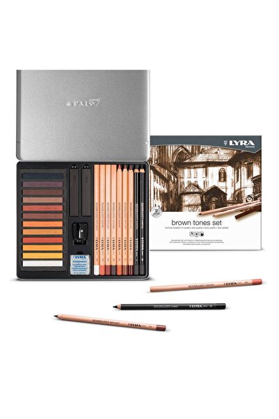 LYRA Creioane + Accesorii, Rembrandt, Pentru Desene Si Schite, 25Piese/Cutie ...