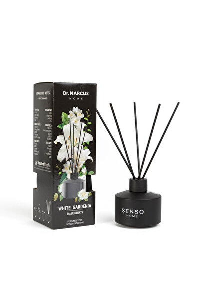 Alista Home Difuzor de cameră cu bețișoare Dr. Marcus Home Perfume Gardenia A...