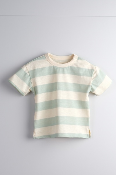 Bondberro 100% Cotton Thread Knitted Fabric Baby and Children T-Shirt (Mint S...