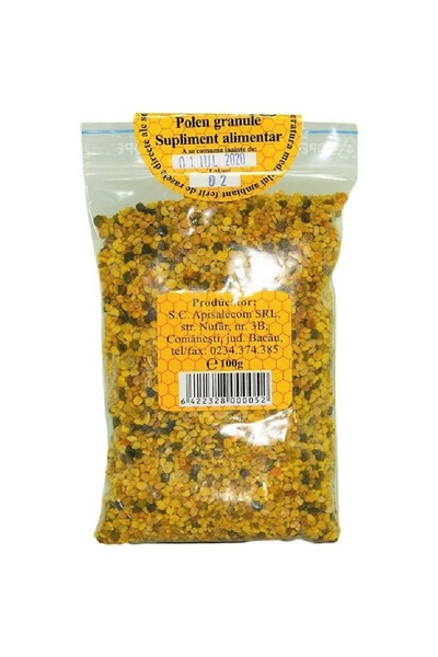 Apisalecom Dried pollen granules, 100g