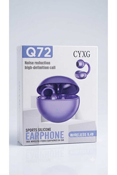 CYXA سماعة Q72 الرياضية اللاسلكية – صوت نقي، تصميم استثنائي، وراحة لا مثيل لها