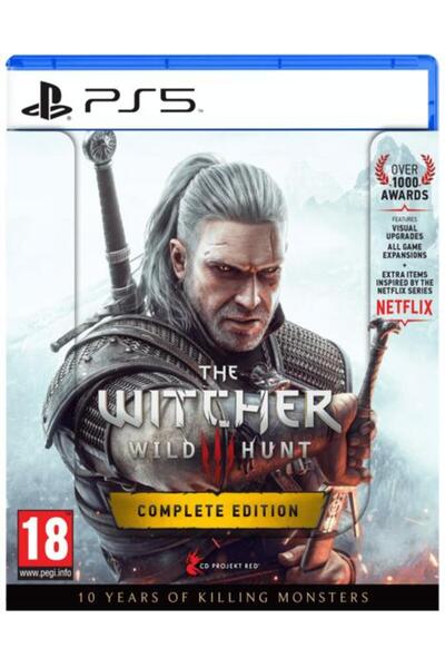 Cenega PS5 The Witcher 3 Wild Hunt - Ediția Jocul Anului + Steelbook Aniversar
