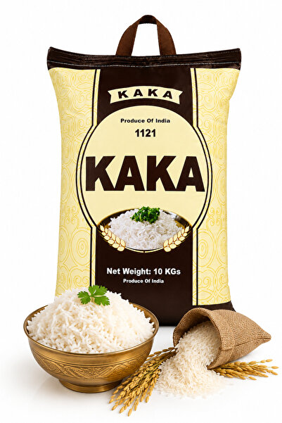 KAKA 1121 Indian Sella Basmati Pirinç 10 kg