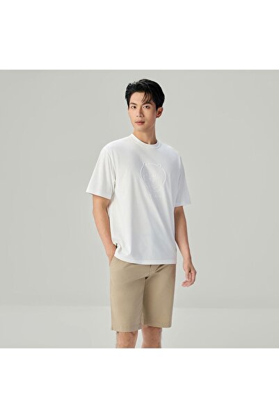 Giordano Men's Chiikawa Printed Cotton Blend Relaxed Tee