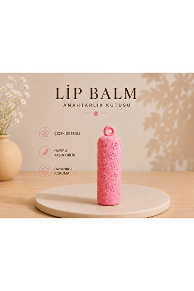 Dudak Kremi (Lip Balm) Kutusu ANAHTARLIKLI | Çantanızın Yeni Gözdesi | Tekli