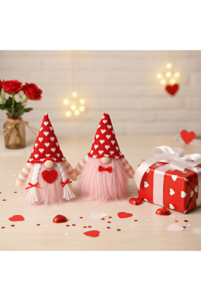 Alista Home Decorațiune gnom, textilă, 20 cm, 2 modele