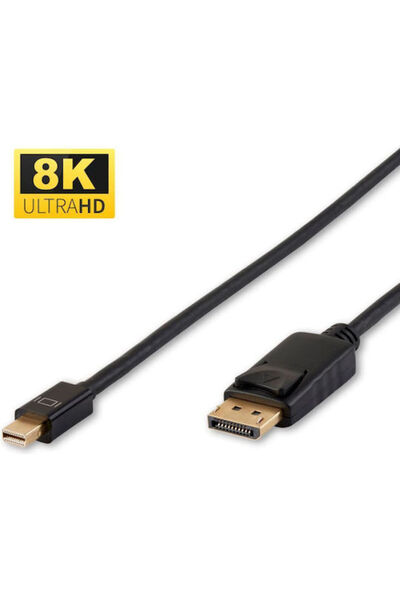 MicroConnect Καλώδιο DisplayPort αρσενικό - DisplayPort αρσενικό 0,5μ Μαύρο (...