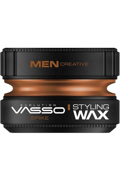 VASSO Spike Pro Clay Hair Wax|Water Based Clay|Dry Surfer Matte Look Styling ...