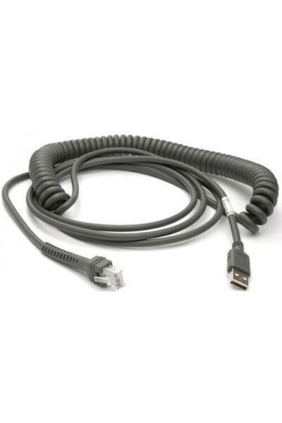 Datalogic Καλώδιο USB-A αρσενικό - RJ45 αρσενικό 5μ (90A052066) 1 τεμάχιο