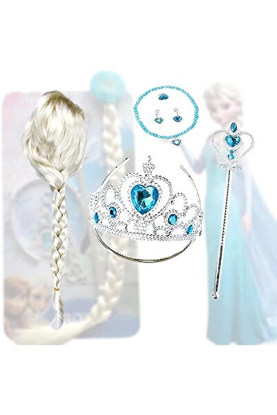 Other 3 Pcs set Frozen Elsa Cosplay Tiara girl Hair Accessories set Crown Wig...