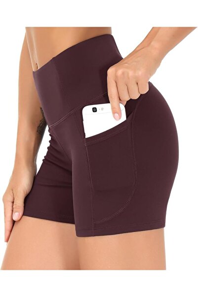 THE GYM PEOPLE High Waist Yoga Shorts for Women Workout Biker Shorts | Tummy ...